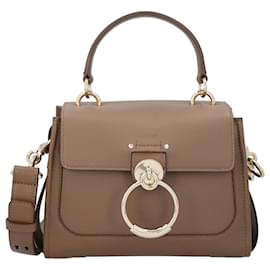 Borsa Mini Chloé Tess Marrone