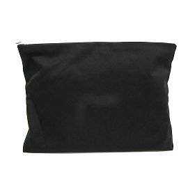 Clutch in nylon nero Bottega Veneta