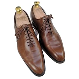 J.M. WESTON Flore 402 Scarpe stringate in pelle marrone