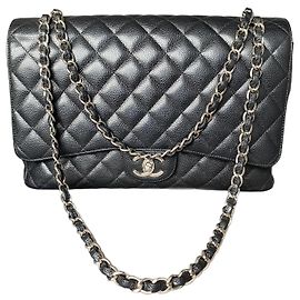 Chanel Zeitlos/ Klassische Double Flap Tasche Maxi