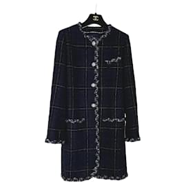 Chanel Casaco de tartan raro de Paris / Edimburgo
