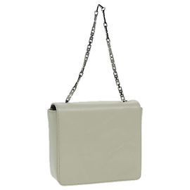 Borsa a tracolla BALLY in pelle grigia argento autentica bs16631
