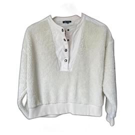 Faux-Fur Sweatshirt Größe 42 - Soeur