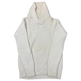Maison Martin Margiela Weißer Strickrollkragenpullover von Martin Margiela aus der Herbst-Winter-Kollektion 2006.