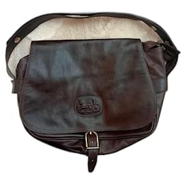 Borsa a tracolla Céline in pelle marrone