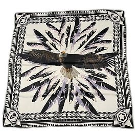 Sciarpa in seta multicolore Philipp Plein 96x96cm