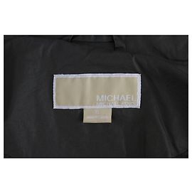 Michael Kors Trench Jacket Khaki und Schwarz XL