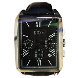 Montre Chronographe Hugo Boss Noir Cuir