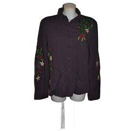 Camicia Roberto Cavalli con applicazioni cavalli cotone