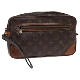 LOUIS VUITTON Monogram Marly Dragonne GM Clutch Bag M51825 LV Auth 86781