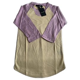 Blusa de lino Isabel Marant Beige y Lavanda
