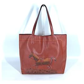Hermes Wende Schultertasche Cheval 45 Doppelter Sinn - Hermès