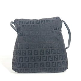 Borsa a Spalla Fendi Zucchino Flap Pochette