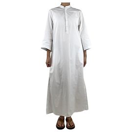 Autre Marque Matteau Weißes Midi-Hemd Kleid - Größe UK 6