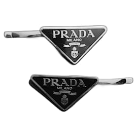 Fermagli per capelli logo Prada