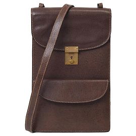 Borsa a spalla in pelle vintage GUCCI