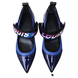Louis Vuitton Ballerinas aus Leder und Lackleder 36 FR