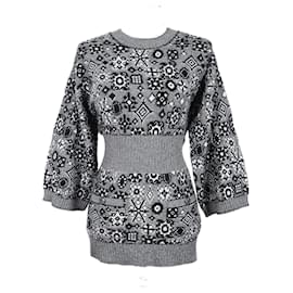 Neuer CC Buttons Runway Pullover - Chanel