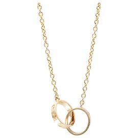 Collar Péndulo Love Cartier en Oro Rosa