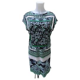 Versace Kleid aus Viskose Mehrfarbig