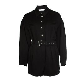 IRO, Ambrocio Playsuit in Schwarz