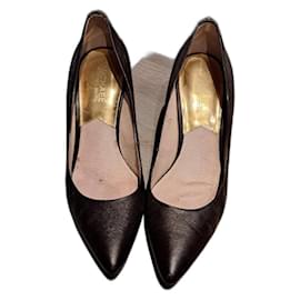 Décolleté Michael Kors in pelle marrone