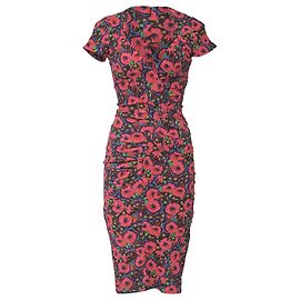 Ba&Sh Sweetheart Diane Dress in Floral Print Polyester