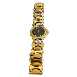 Zénith Uhr aus 18K Gold mit Diamanten