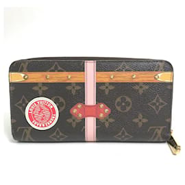 Louis Vuitton Monogram Summer Trunk Zippy Wallet