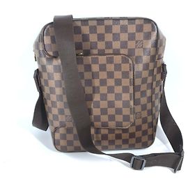 Bolsa de Ombro Louis Vuitton Damier Olaf MM Pochette