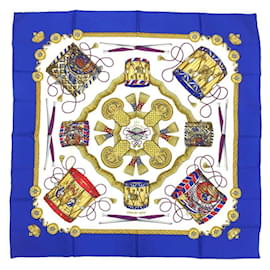 Hermes Carré 90 LES TAMBOURS Silk Scarf - Hermès
