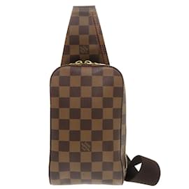 Borsa a tracolla Geronimos Damier Ebene di Louis Vuitton