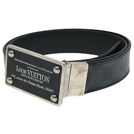 LOUIS VUITTON Cintura Amban Tour Damier Graphite M9632V LV Auth ki4850