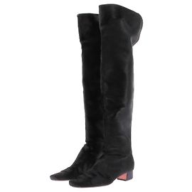 Botas Alaïa T.EU 37 de piel de ternera estilo pony