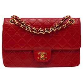 Chanel Classico Senza Tempo Chiusura a Rotazione Media Doppia Patta con GHW 24K