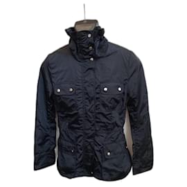 Chaqueta impermeable Moncler Jodelle azul marino