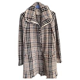 Abrigo de lana tipo caban Burberry