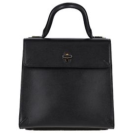 Bolso de mano Charlotte Olympia Bogart con guantes en cuero negro