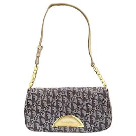 Borsa a mano Christian Dior Malice in tela monogrammata