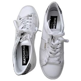 Golden Goose Deluxe Brand Sneakers Golden Goose Ball Star in pelle bianca