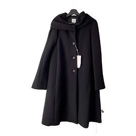 Cappotto Armani Collezioni in lana nera Taglia 44