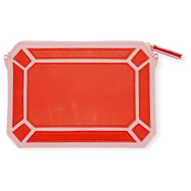 Borsa a spalla portafoglio rosa Dior