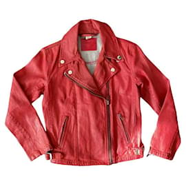 Giacca Levi's in cotone rosso Taglia S