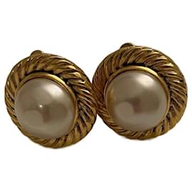 Orecchini Chanel oro e acciaio