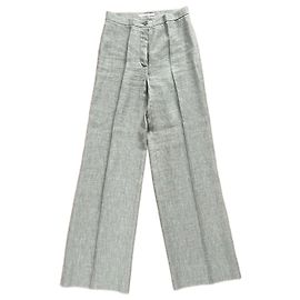 Pantaloni Pennyblack in lino verde