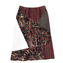 Falda midi de terciopelo Max & Co