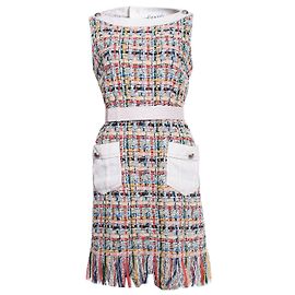 Abito midi in tweed di Chanel