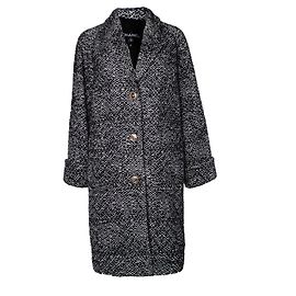 Abrigo de tweed de lana con lentejuelas de Chanel