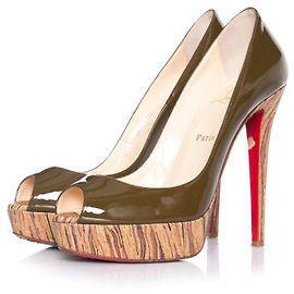 Christian Louboutin Banane kaki platform pumps