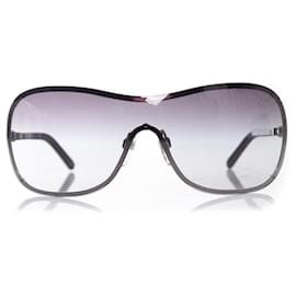 Chanel Shield sunglasses with pearl